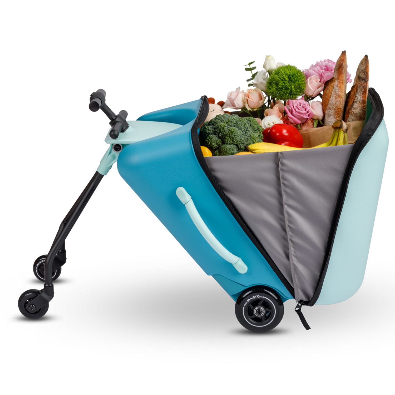 Micro Ride On Luggage Eazy Allrounder - Blue