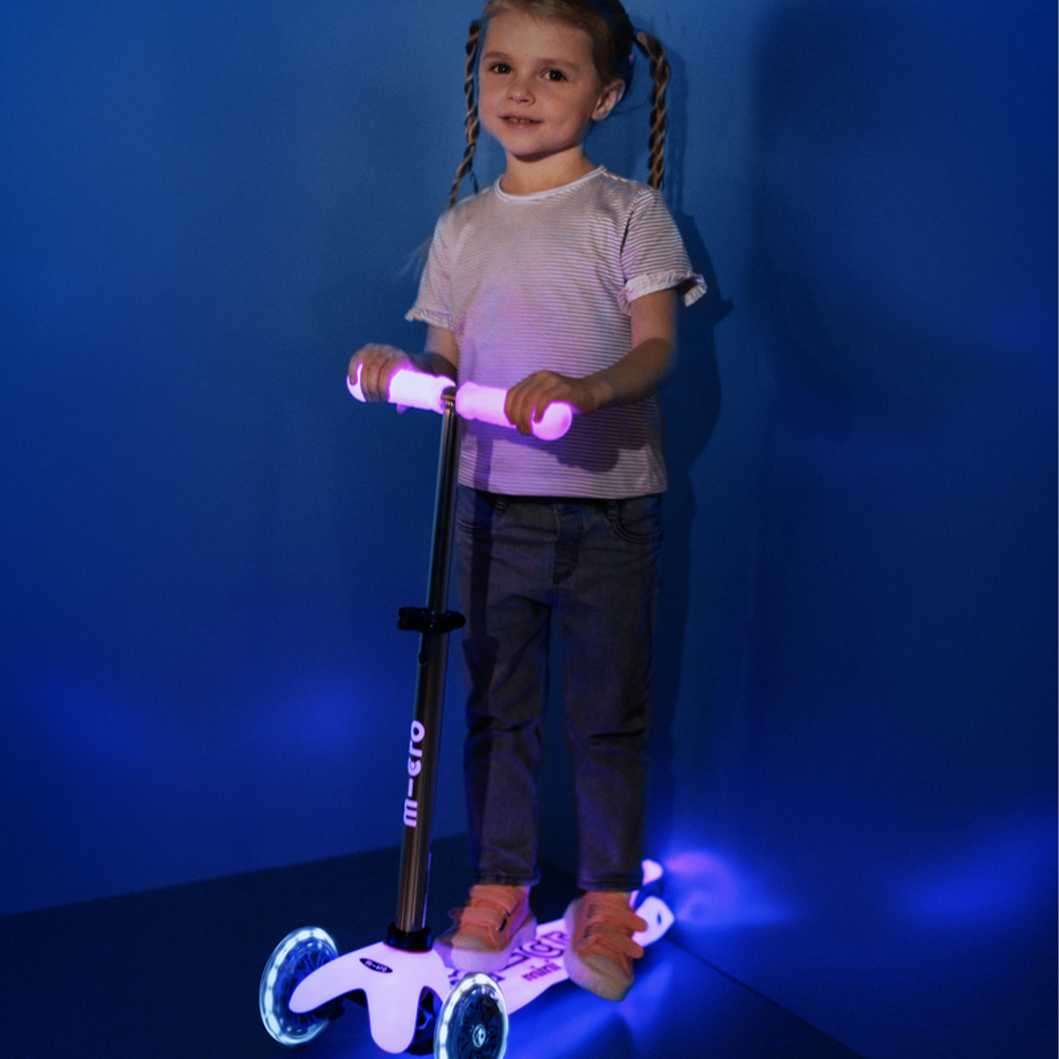 Mini Micro Deluxe Glow LED - Frosty Pink