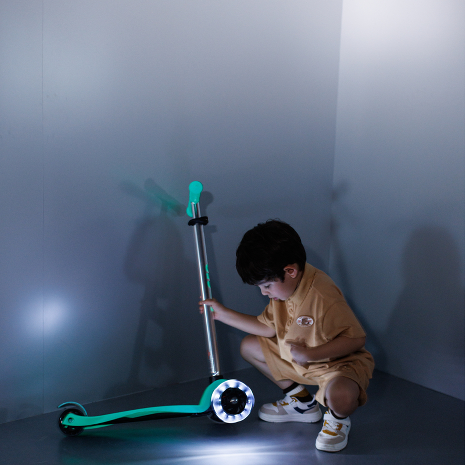 Maxi Micro Deluxe Glow LED - Jelly Green