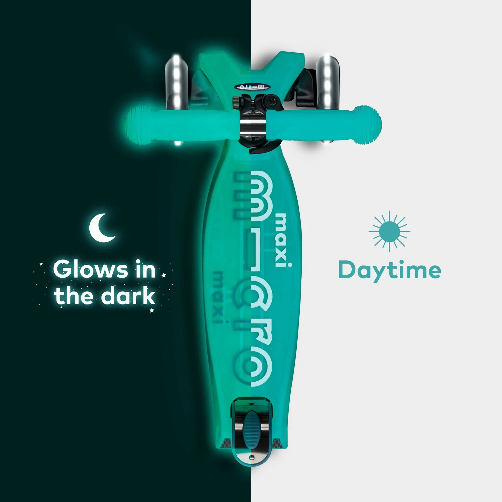 Maxi Micro Deluxe Glow LED - Jelly Green