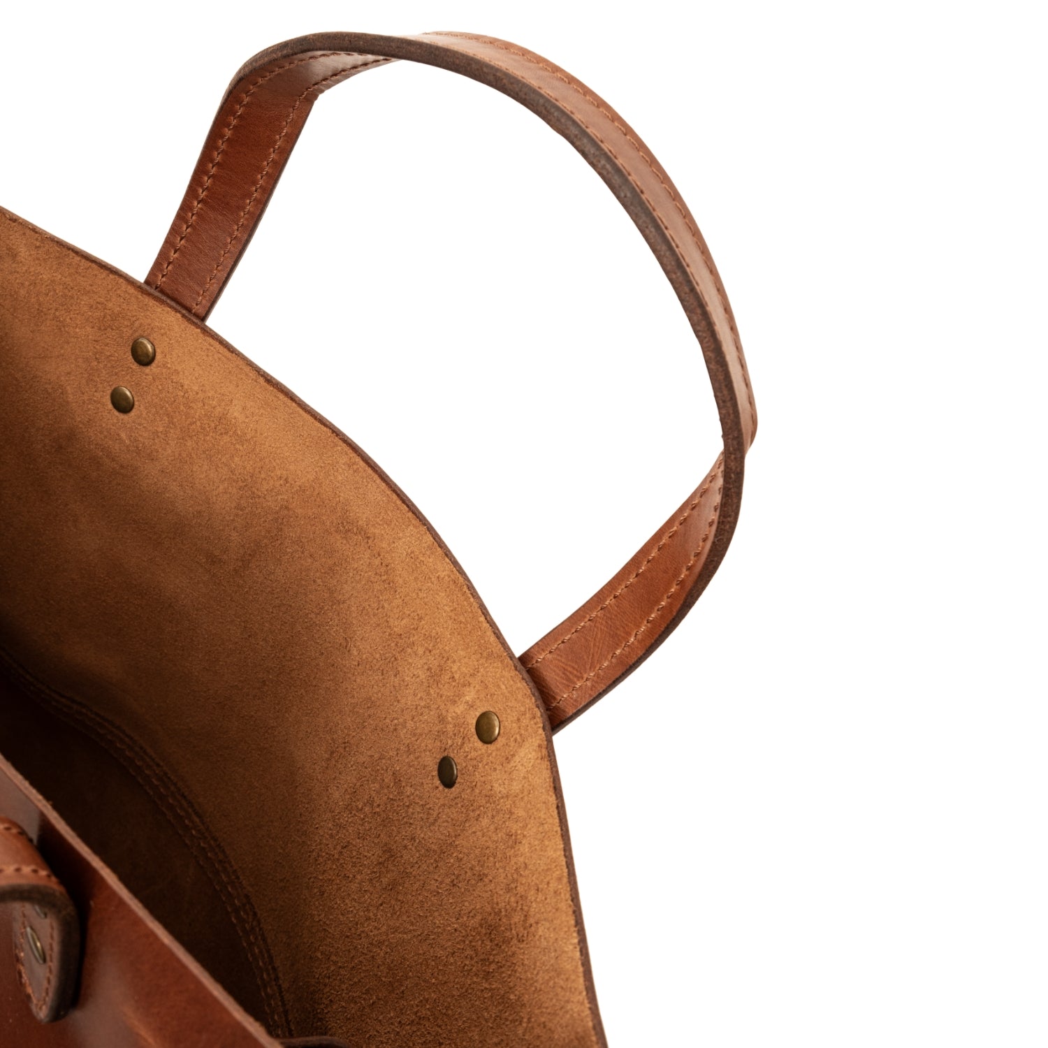 Lampago Leather Tote Bag + Inner Organizer