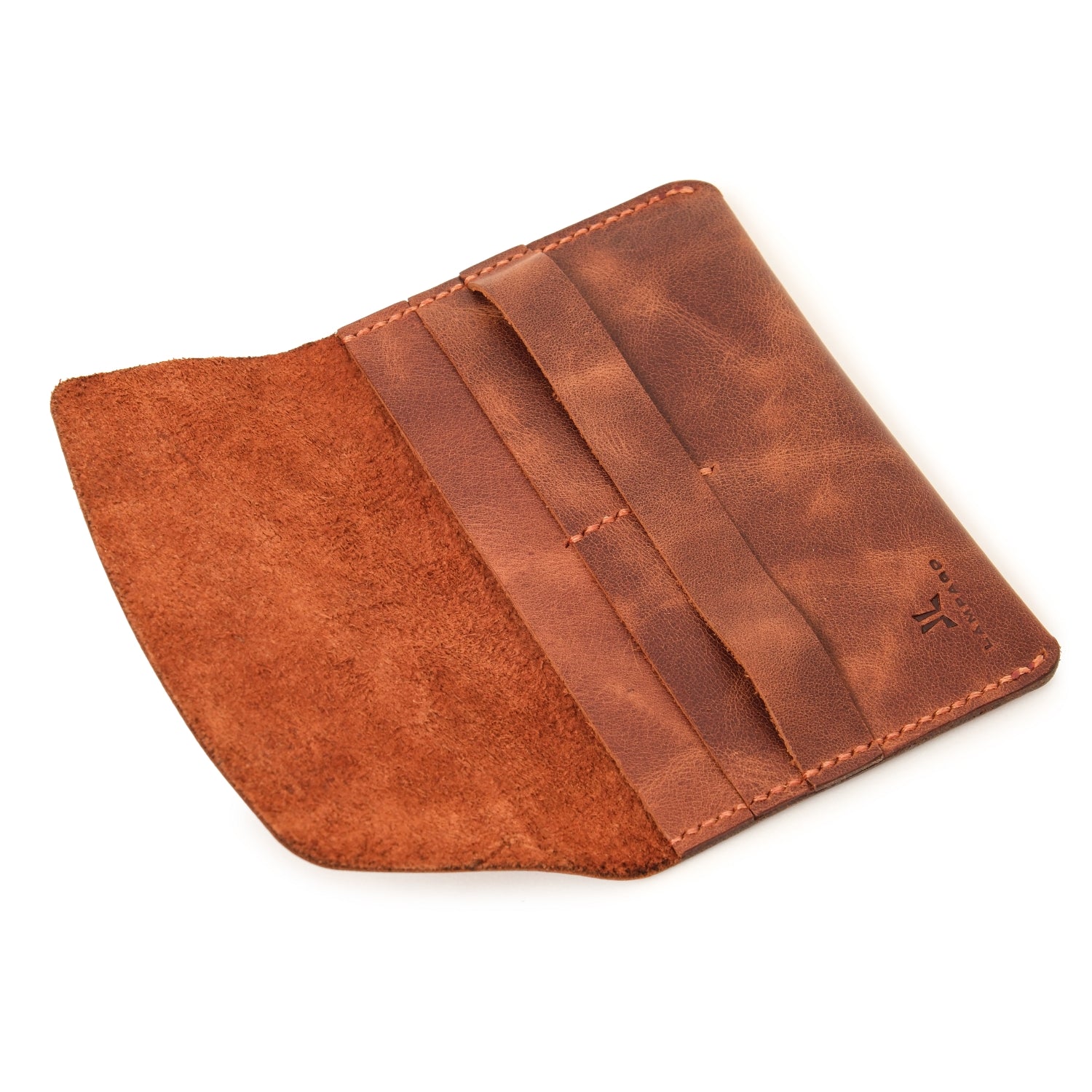 Lampago Leather Passport Travel Wallet