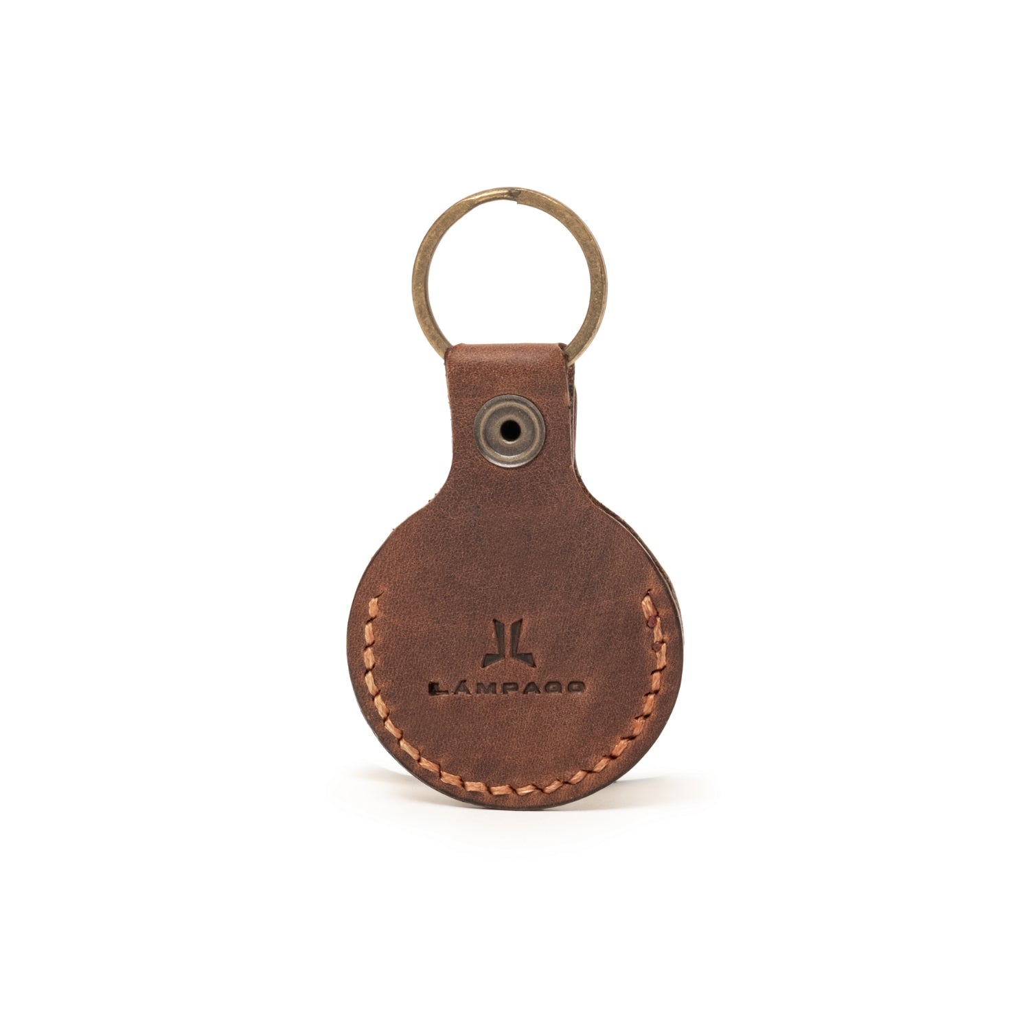 Lampago Leather Airtag Case - Key Ring