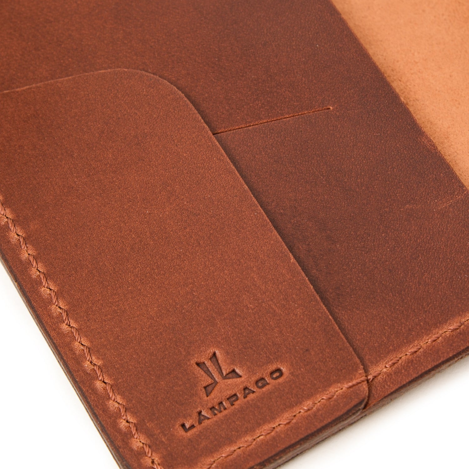 Lampago A6 Notebook Leather Cover Organizer