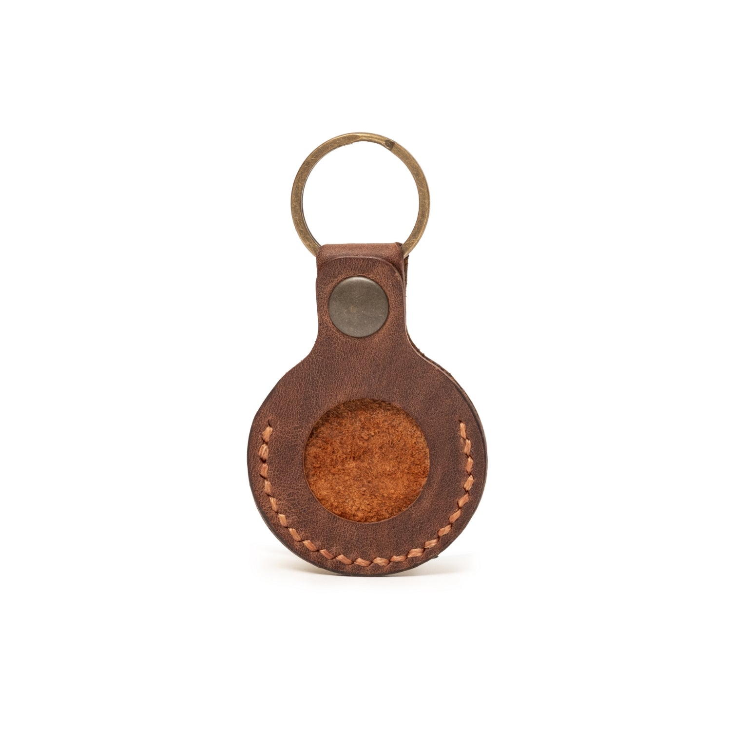 Lampago Leather Airtag Case - Key Ring
