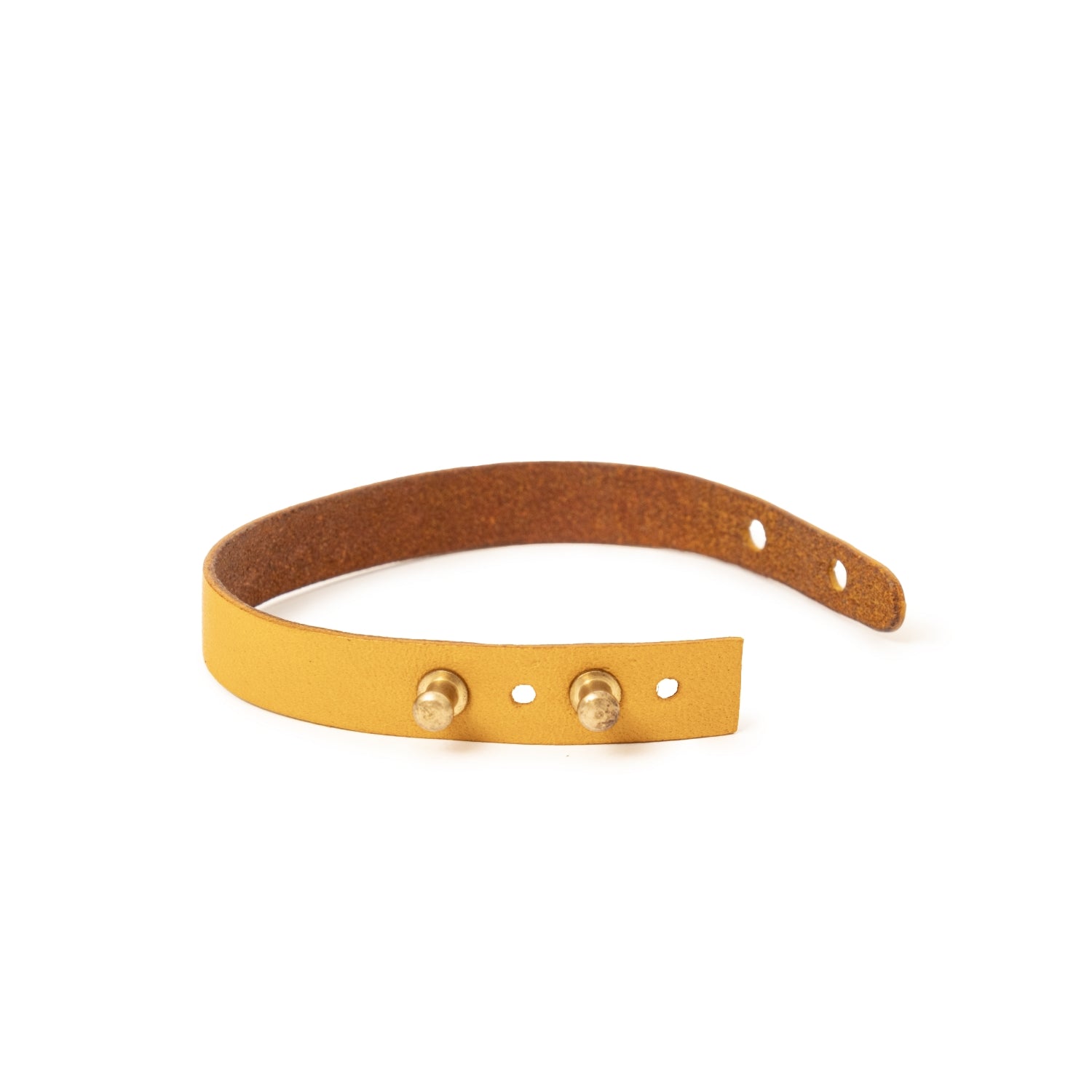 Lampago Handmade Adjustable Thin Leather Bracelet