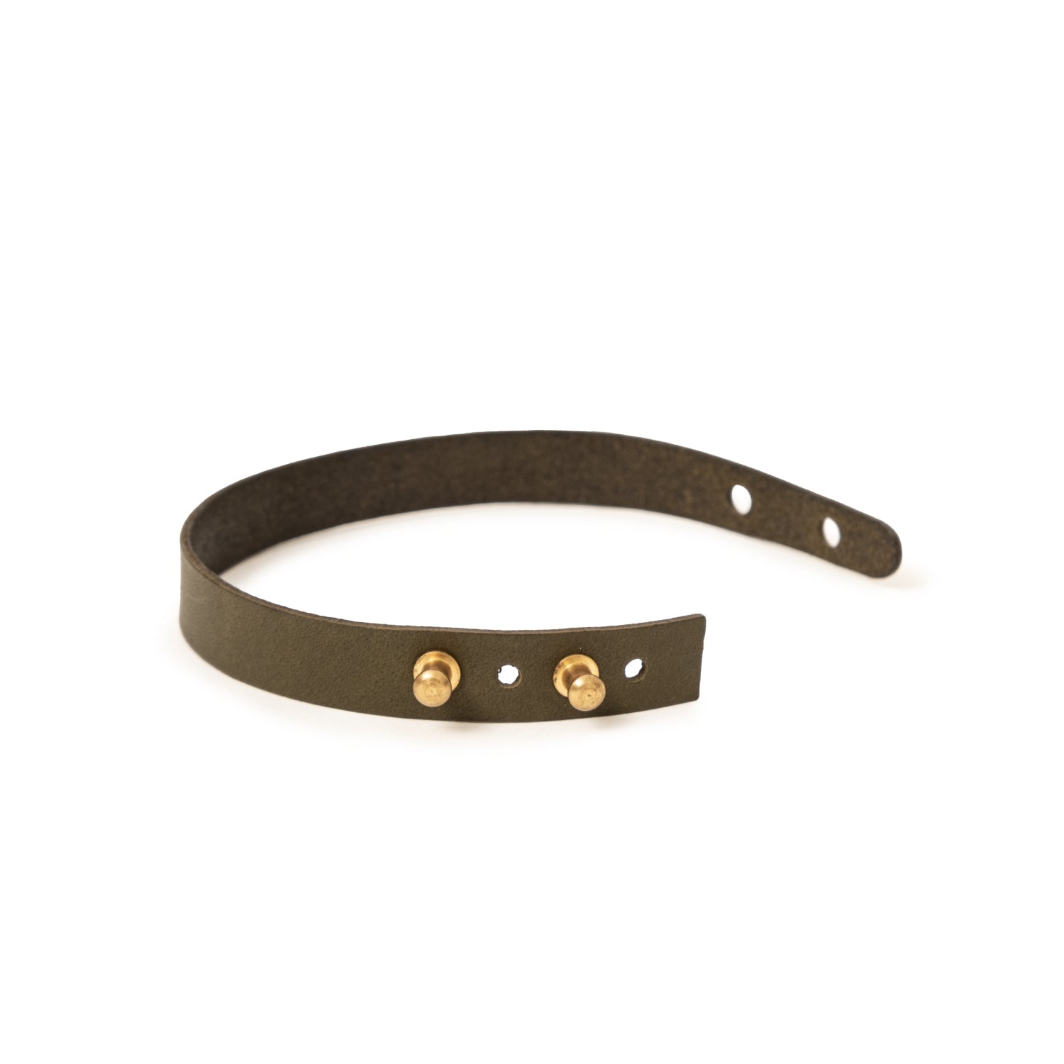 Lampago Handmade Adjustable Thin Leather Bracelet