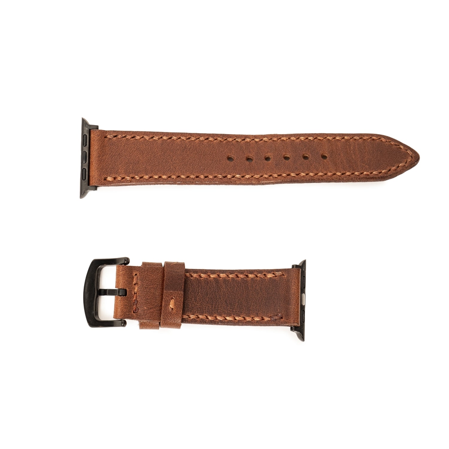 Lampago Double Layer Leather Strap – Compatible with Apple Watch