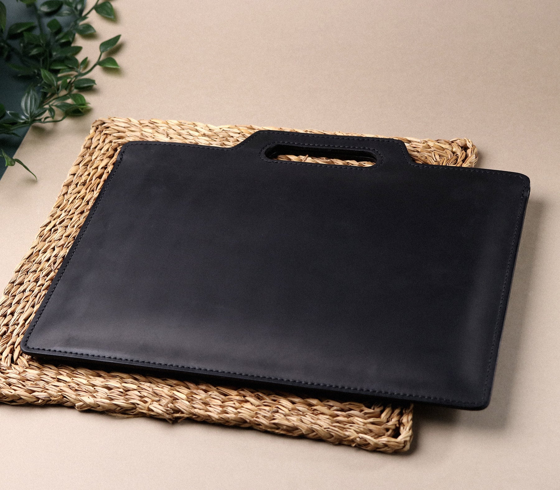 Lampago Leather Briefcase