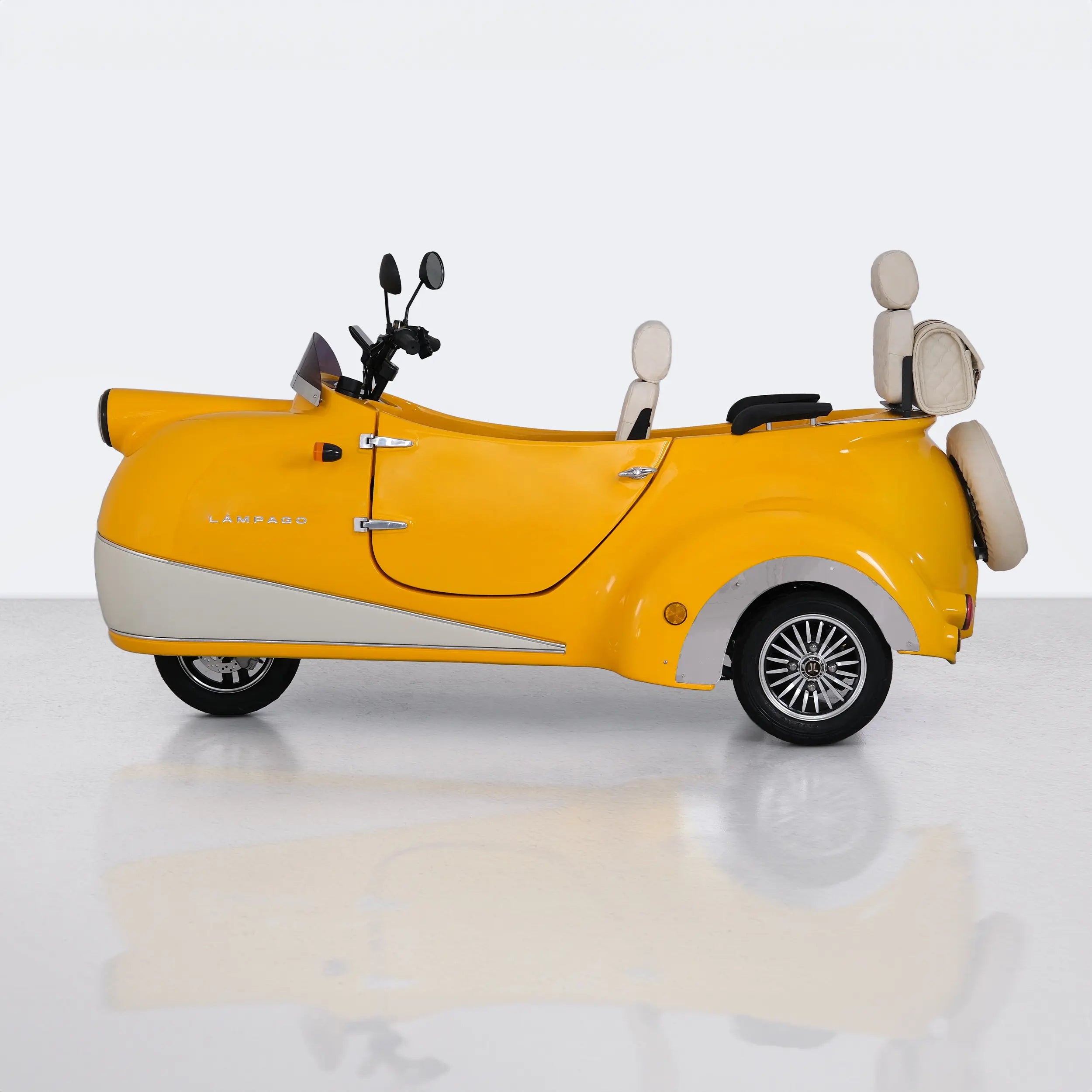 Electric vehicles designed for smooth urban travel for two