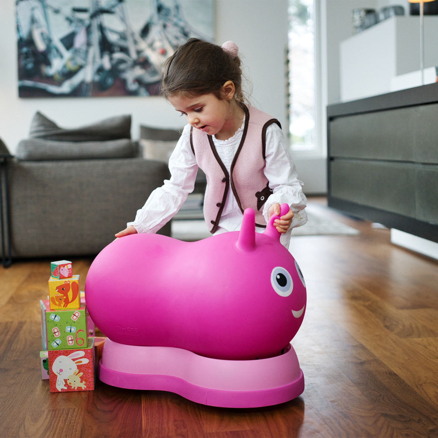 Micro Air Hopper - Pink