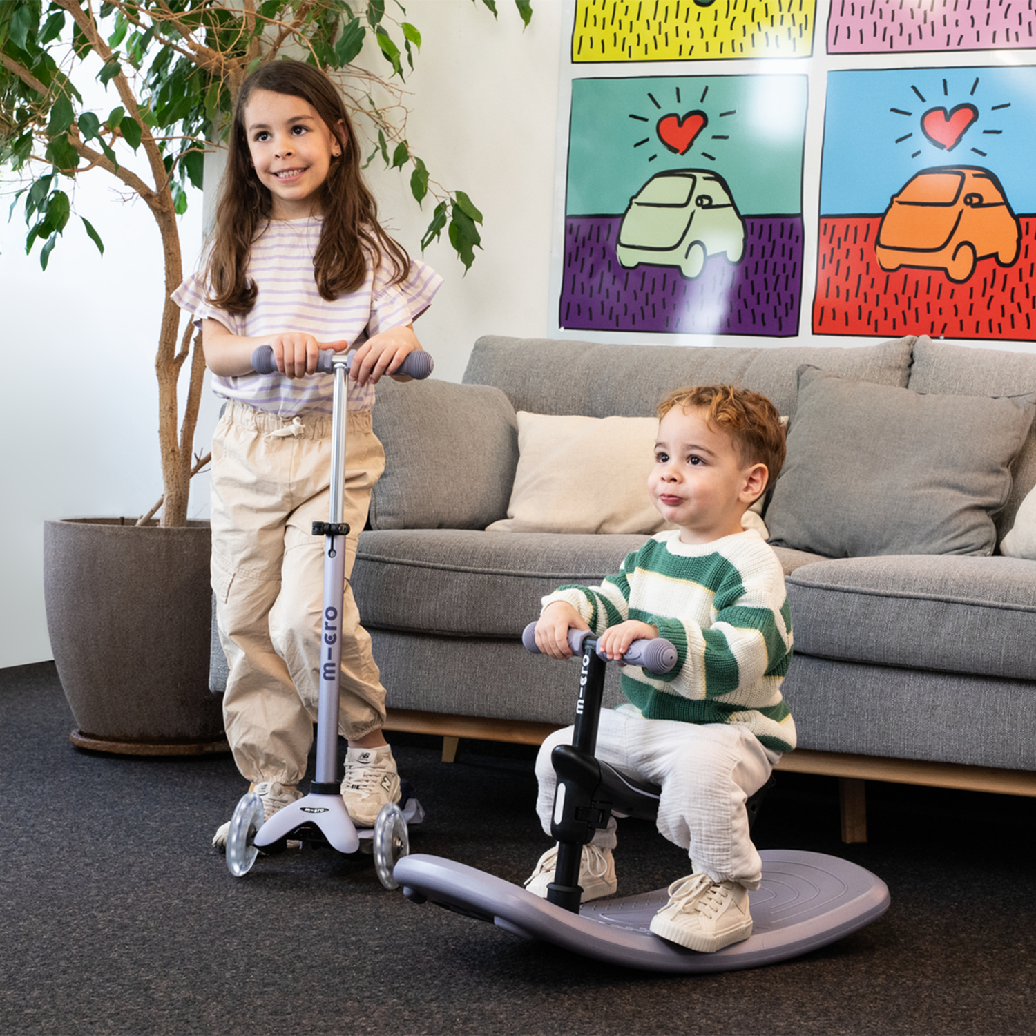 Mini Micro Deluxe Rock & Go LED -  Lavender Mist