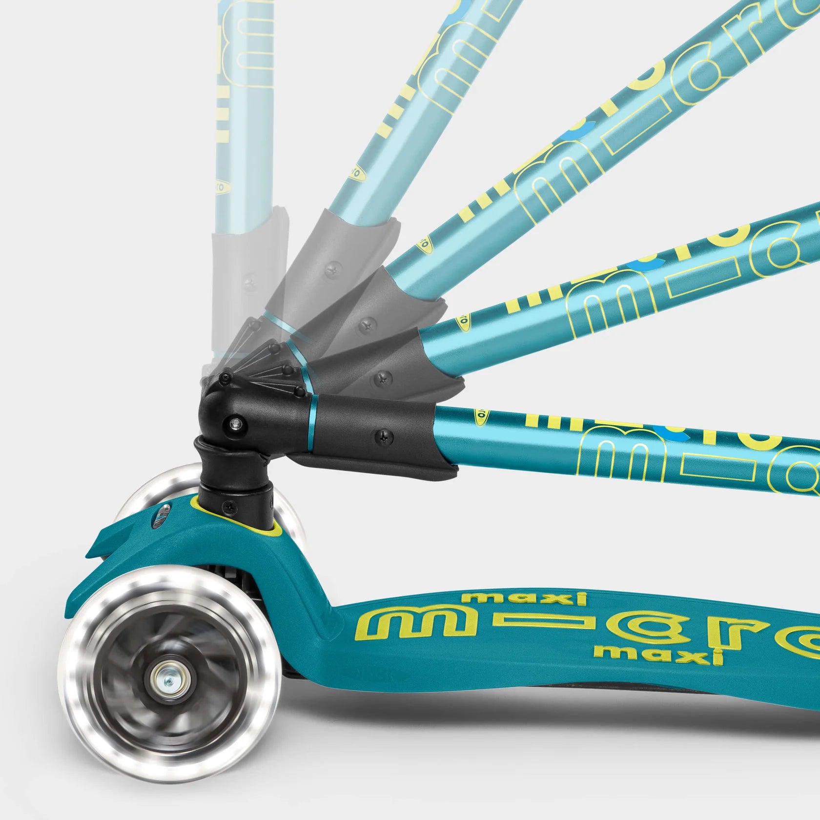 Maxi Micro Deluxe Foldable LED - Petrol Green